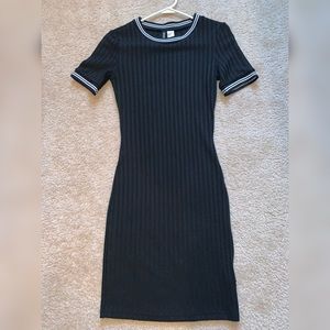 Black and white dress